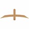 Ekena Millwork Bellingham Timber Gable Bracket, Western Red Cedar, 48"W x 16"H x 1 1/2"D x 3 1/2"F, 8/12 Pitch GBW048X16X0204BEL00SWR - alternate 1
